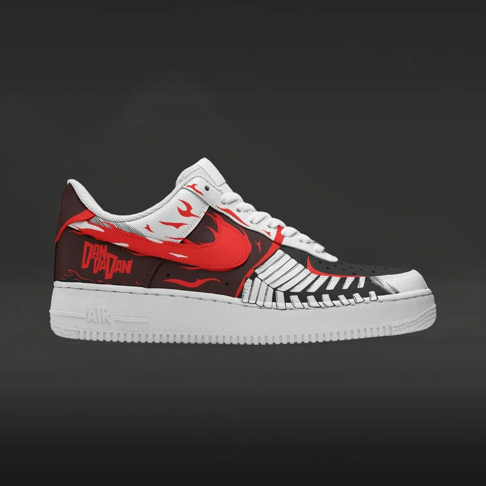 Okarun V.2 Dan Da Dan Custom Low Top Shoes - Shoesmates Okarun V.2 Dan Da Dan Custom Low Top Shoes - Sneakatelier Sneakatelier