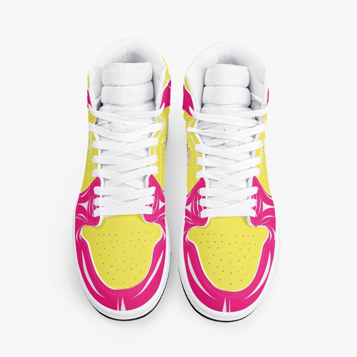 One Piece Donquixote Doflamingo AJ1 High Top Shoes - Shoesmates One Piece Donquixote Doflamingo AJ1 High Top Shoes - Sneakatelier Sneakatelier