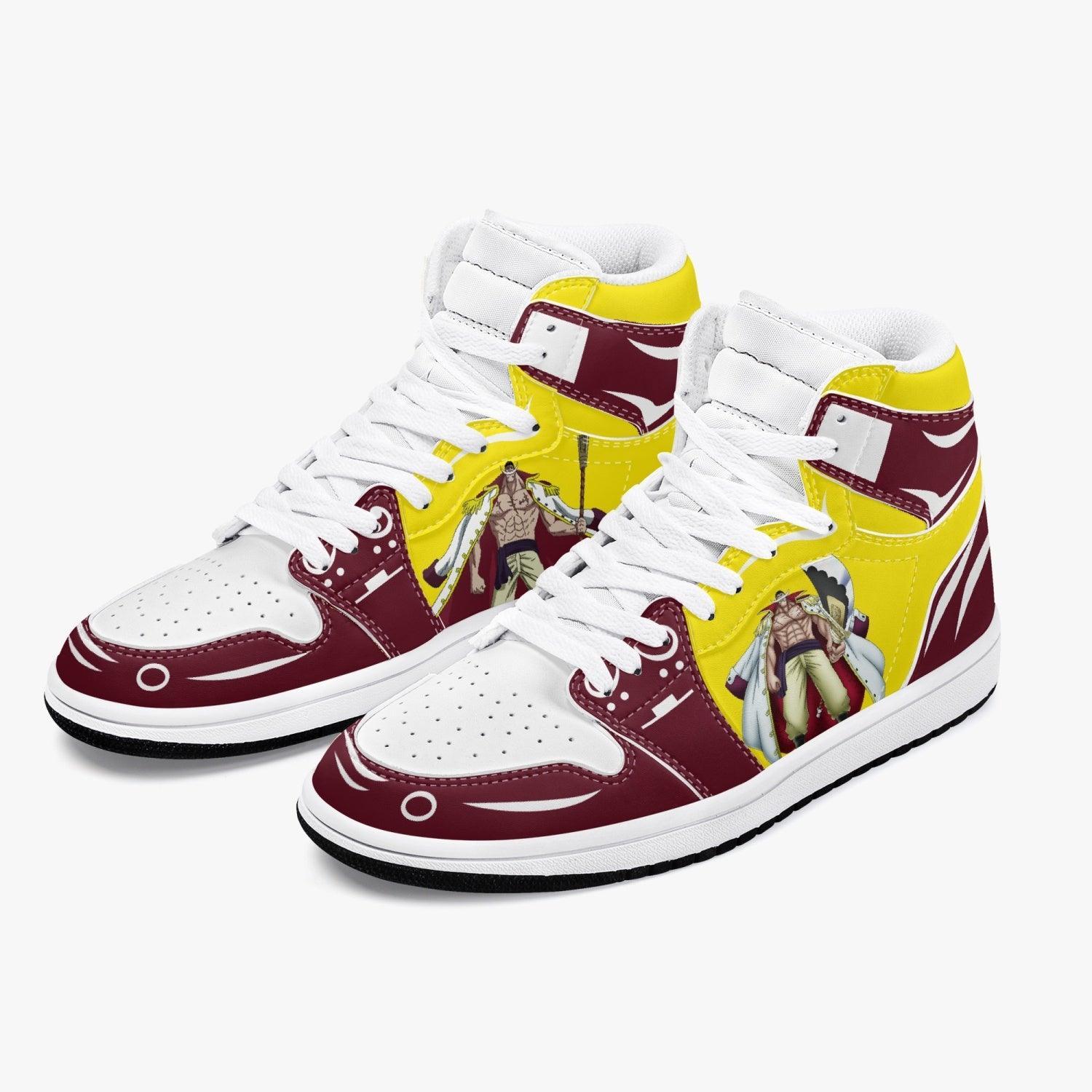 One Piece Edward Newgate AJ1 High Top Shoes - Sneakatelier