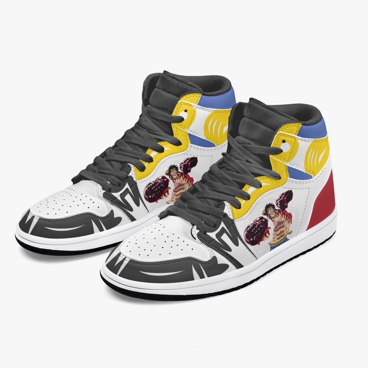 One Piece Luffy Gear 5 AJ1 High Top Shoes V2 - Shoesmates One Piece Luffy Gear 5 AJ1 High Top Shoes V2 - Sneakatelier Sneakatelier