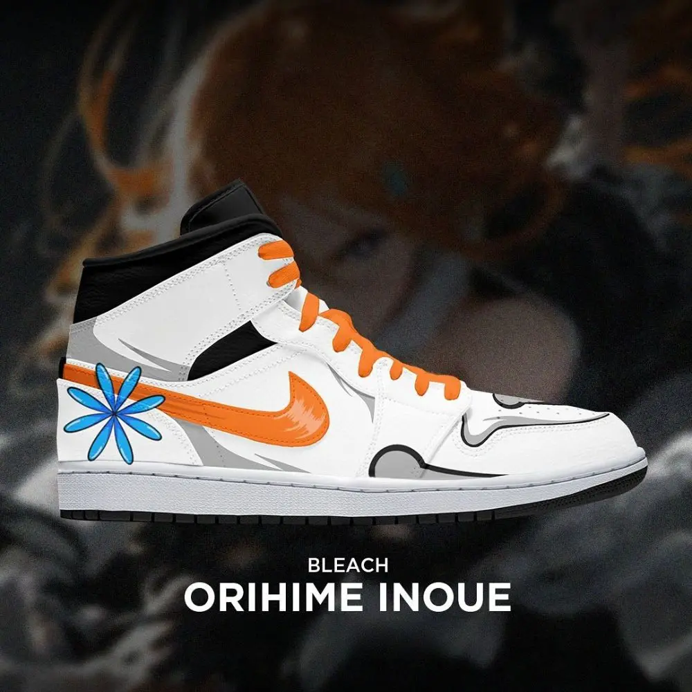 Orihime Inoue Bleach High Top Shoes - Sneakatelier