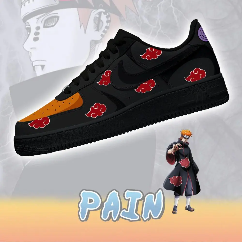 Pain No.2 Naruto Limited Custom Low Top Shoes - Sneakatelier