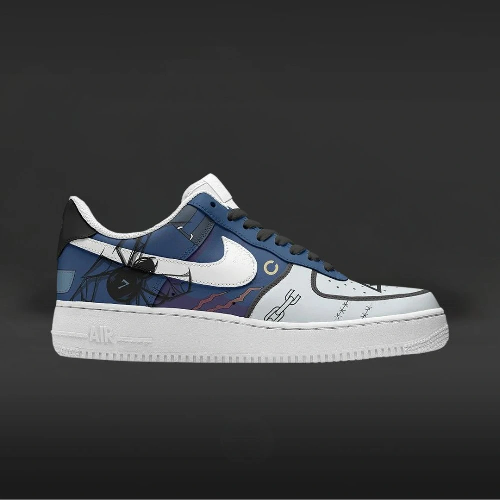 Phantom Troupe Franklin Hunter X Huter Custom Low Top Shoes - Sneakatelier
