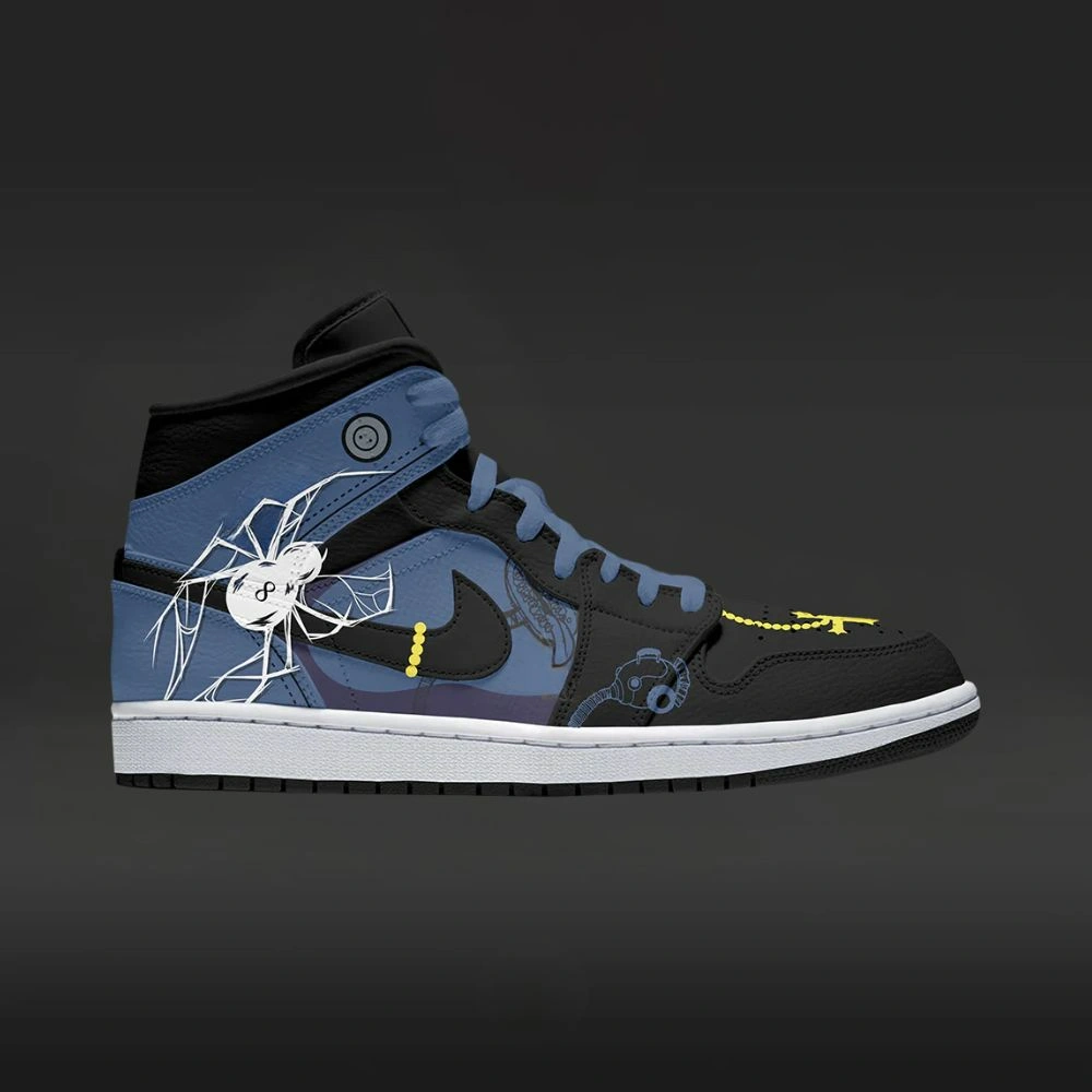 Phantom Troupe Murasaki Hunter X Hunter Custom High Top Shoes - Sneakatelier