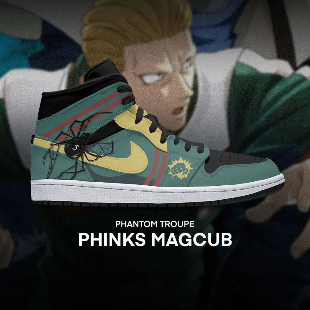 Phinks Magcub Hunter x Hunter Custom High Top Shoes - Sneakatelier