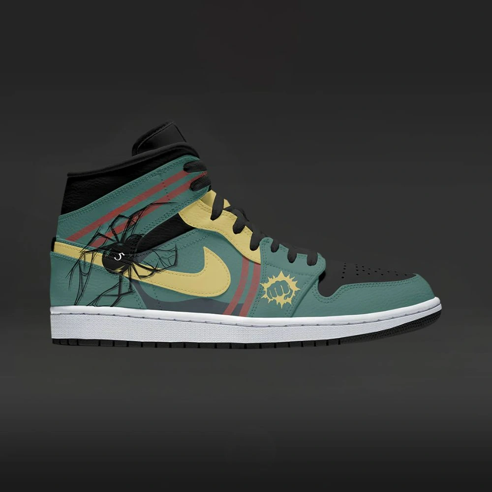 Phunks Hunter X Hunter Custom High Top Shoes - Shoesmates Phunks Hunter X Hunter Custom High Top Shoes - Sneakatelier Sneakatelier