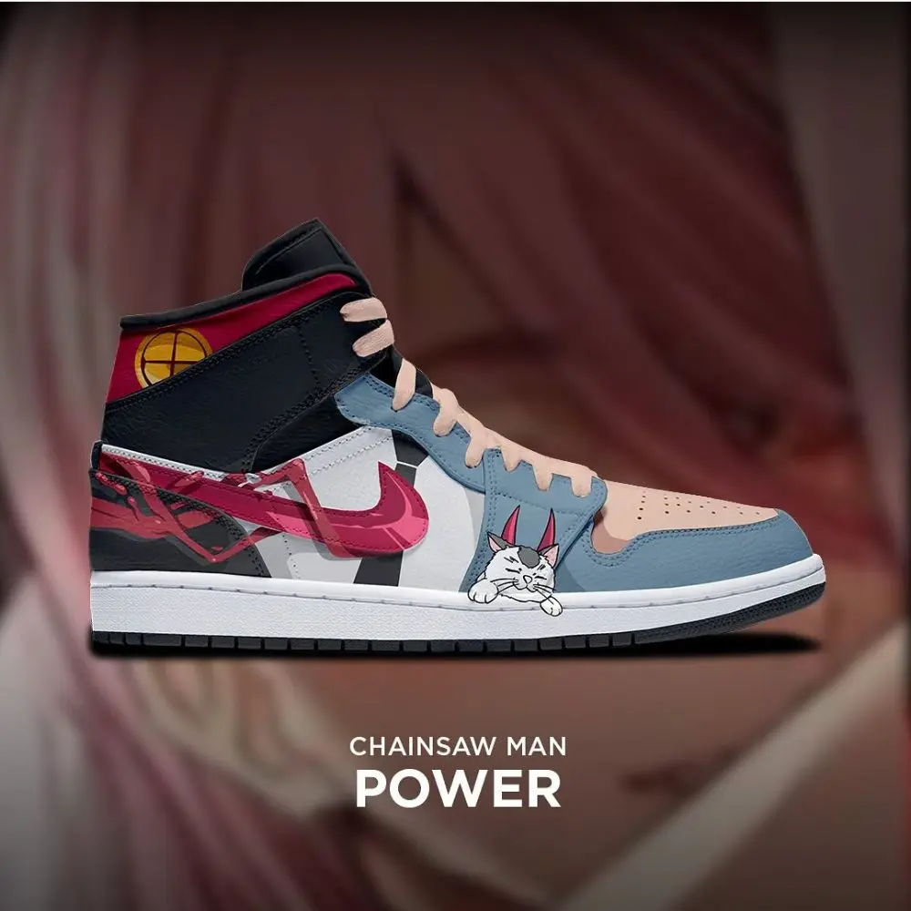 Power Chainsaw Man Limited High Top Shoes - Sneakatelier