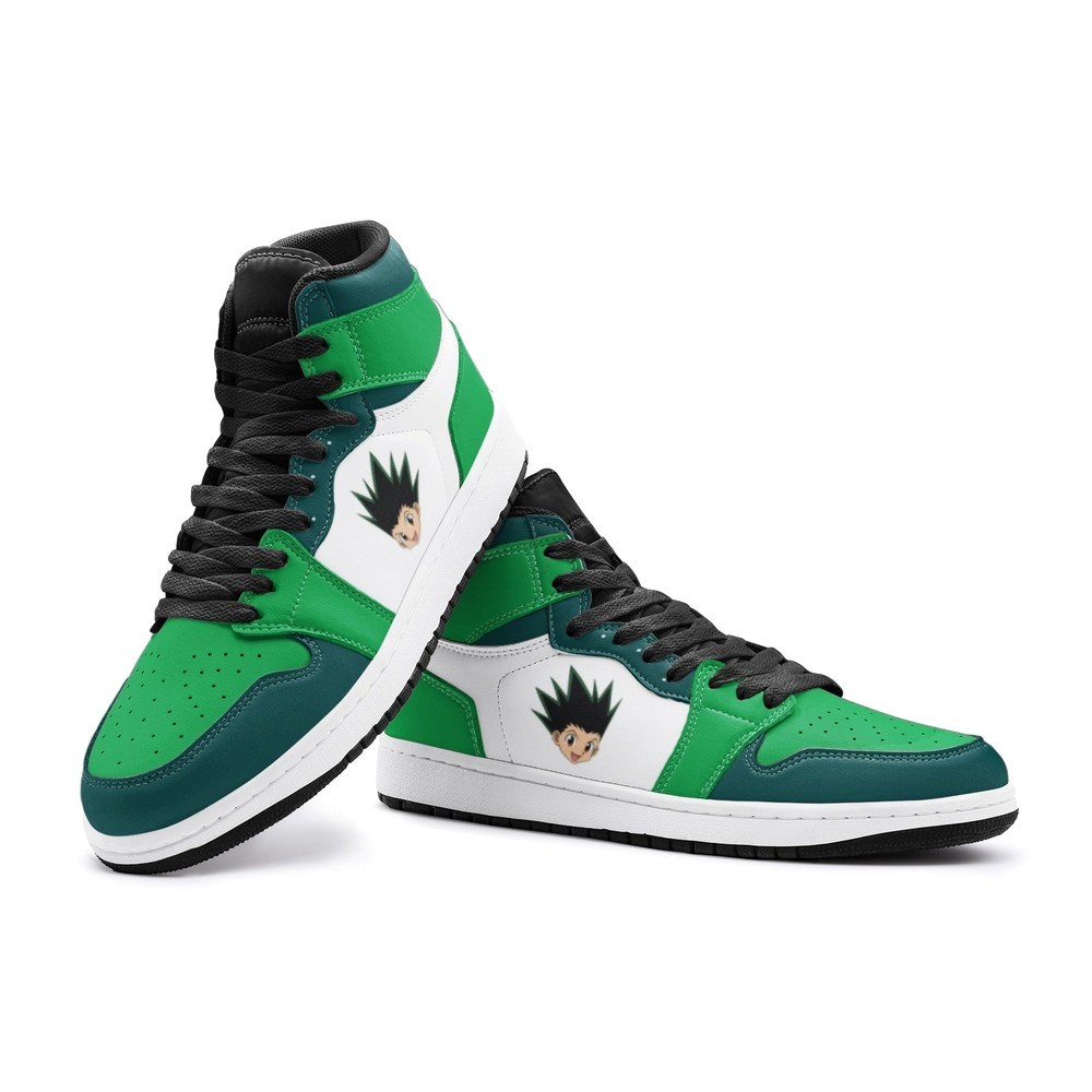 Power Punch Gon Hunter X Hunter Air Jordan 1 High Top Shoes - Shoesmates Power Punch Gon Hunter X Hunter Air Jordan 1 High Top Shoes - Sneakatelier Sneakatelier