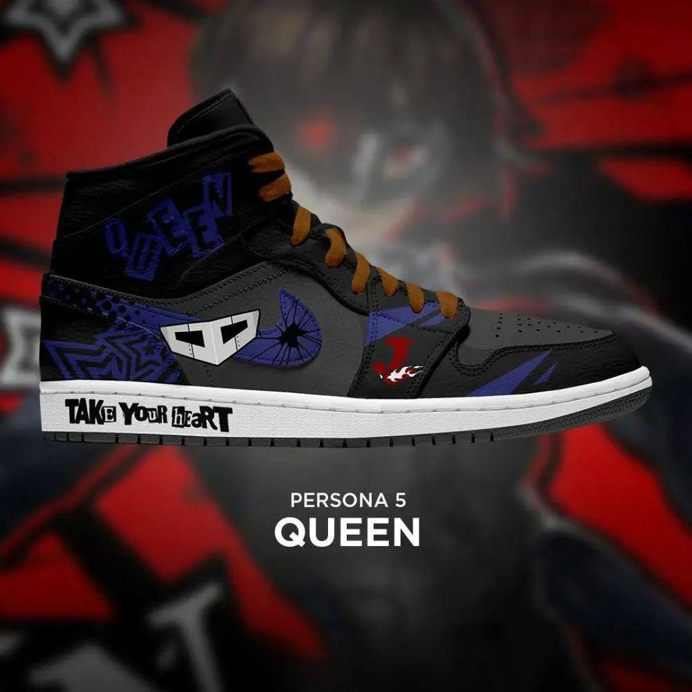 Queen Persona 5 Special High Top Shoes - Sneakatelier