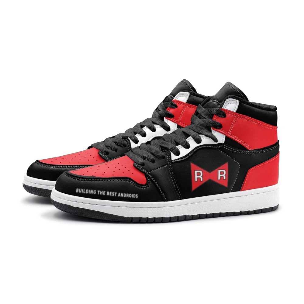 Red Ribbon Dragonball Z Air Jordan 1 High Top Shoes - Shoesmates Red Ribbon Dragonball Z Air Jordan 1 High Top Shoes - Sneakatelier Sneakatelier