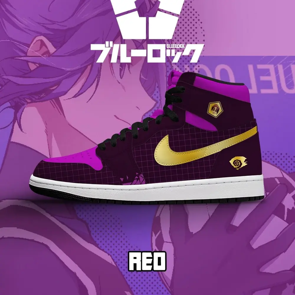 Reo Mikage V.1 Blue Lock High Top Shoes - Sneakatelier