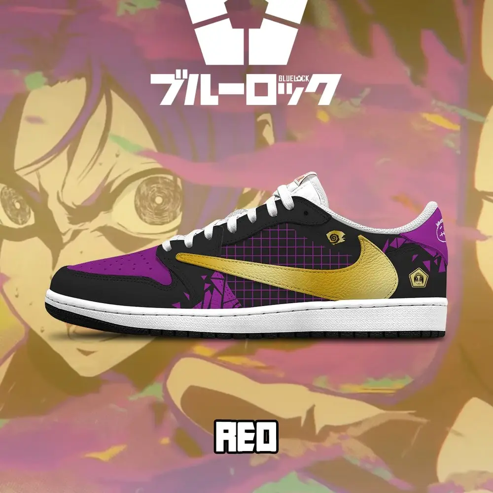 Reo Mikage V.1 Blue Lock Low Top Shoes - Sneakatelier