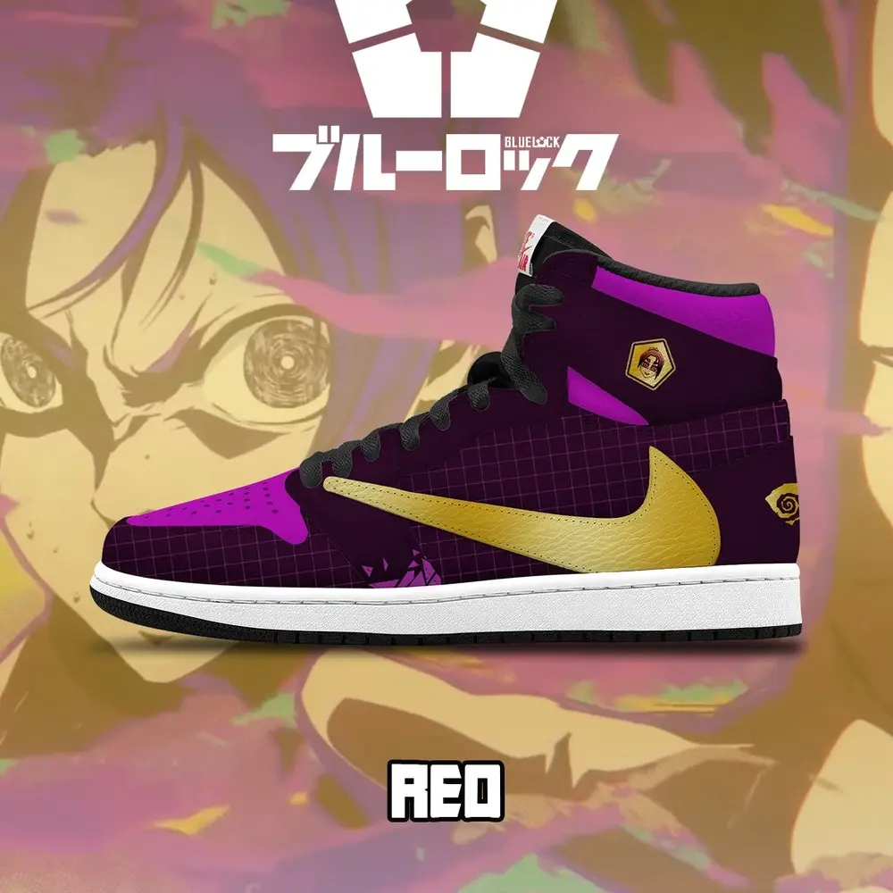 Reo Mikage V.2 Blue Lock High Top Shoes - Sneakatelier