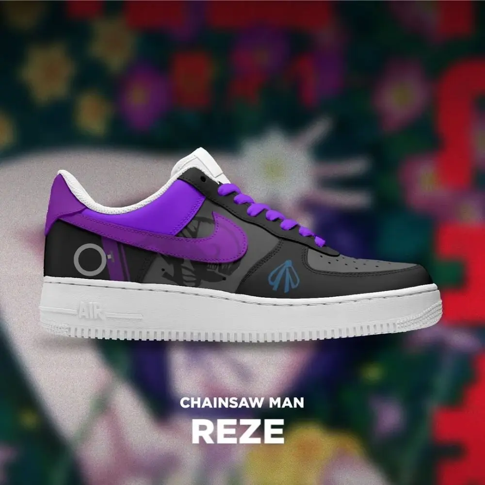 Reze Chainsaw Man Special Low Top Shoes - Sneakatelier