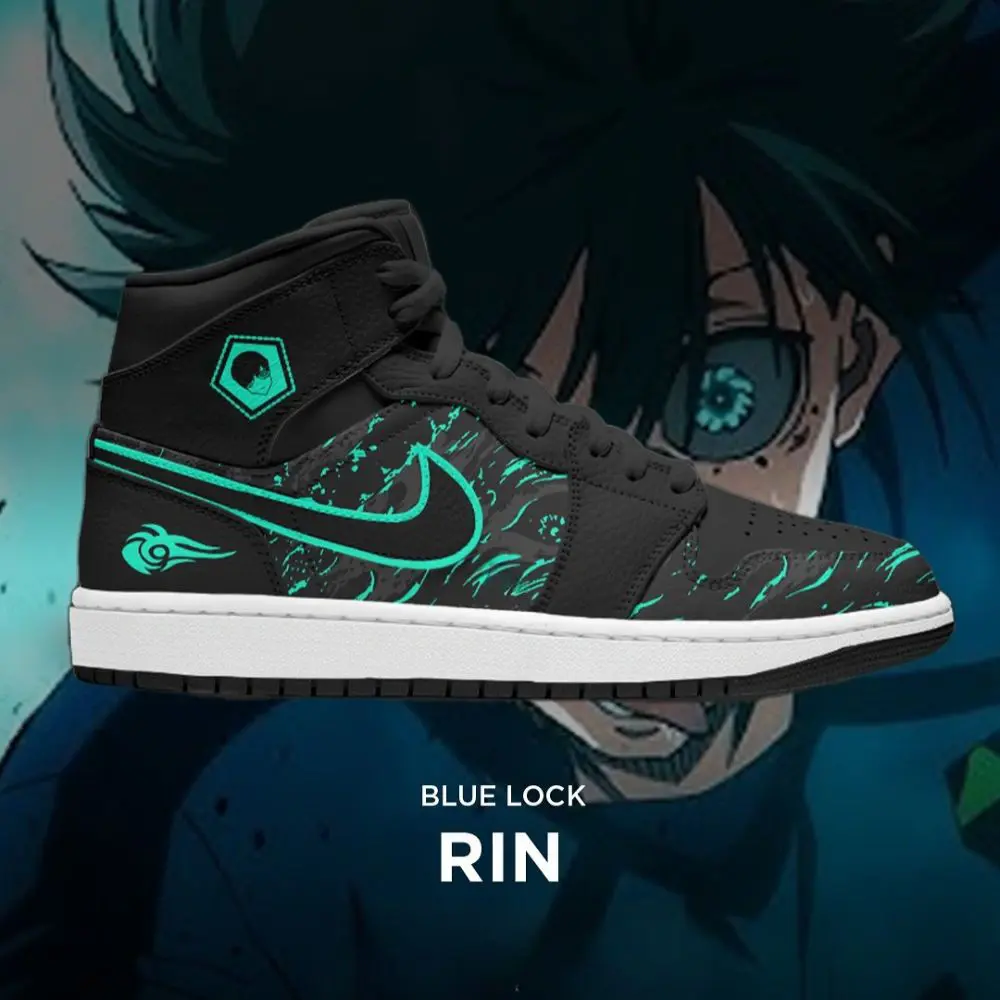 Rin Blue Lock Special High Top Shoes - Shoesmates Rin Blue Lock Special High Top Shoes - Sneakatelier Sneakatelier