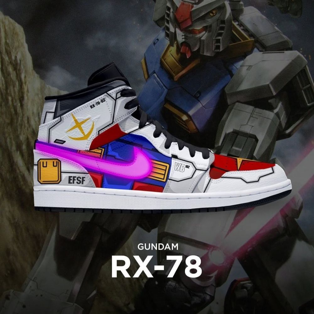 RX-78 Gundam High Top Shoes - Sneakatelier