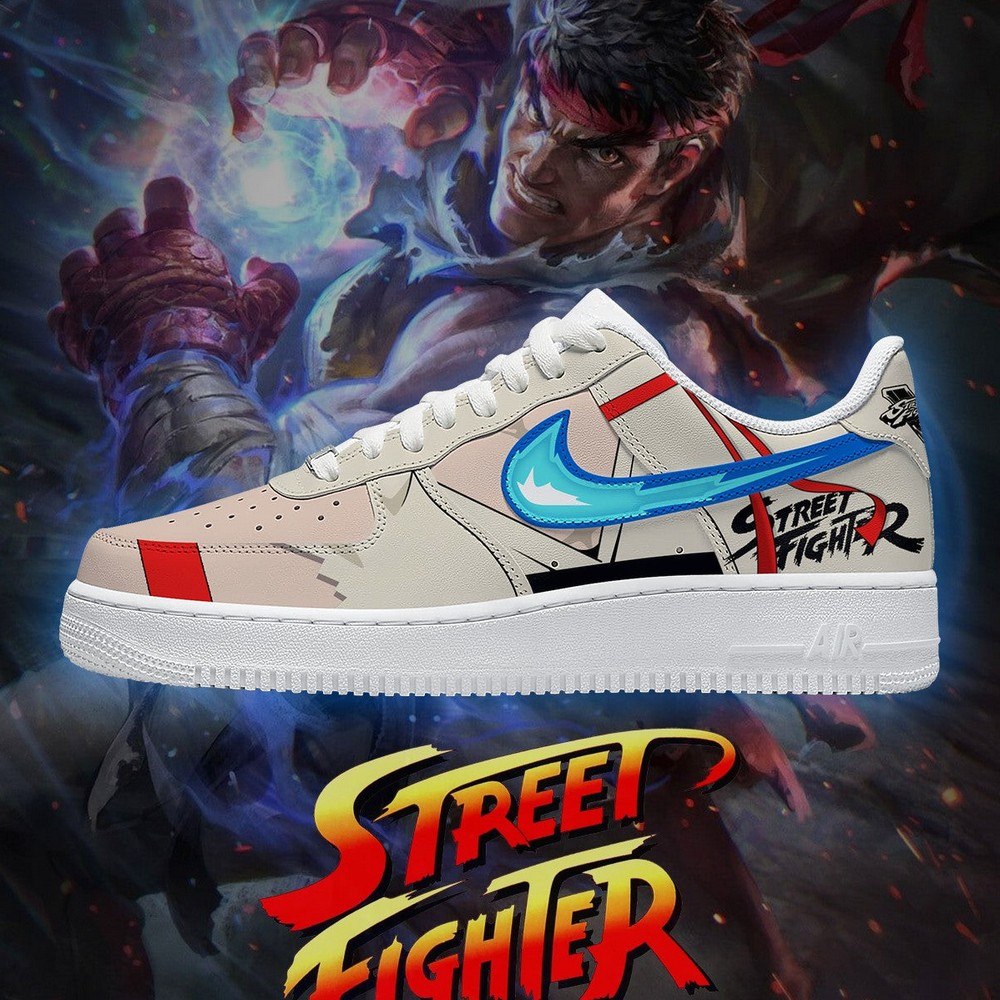 Ryu Street Fighter Low Top Shoes - Sneakatelier