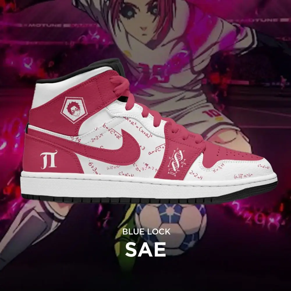 Sae Blue Lock Special High Top Shoes - Shoesmates Sae Blue Lock Special High Top Shoes - Sneakatelier Sneakatelier