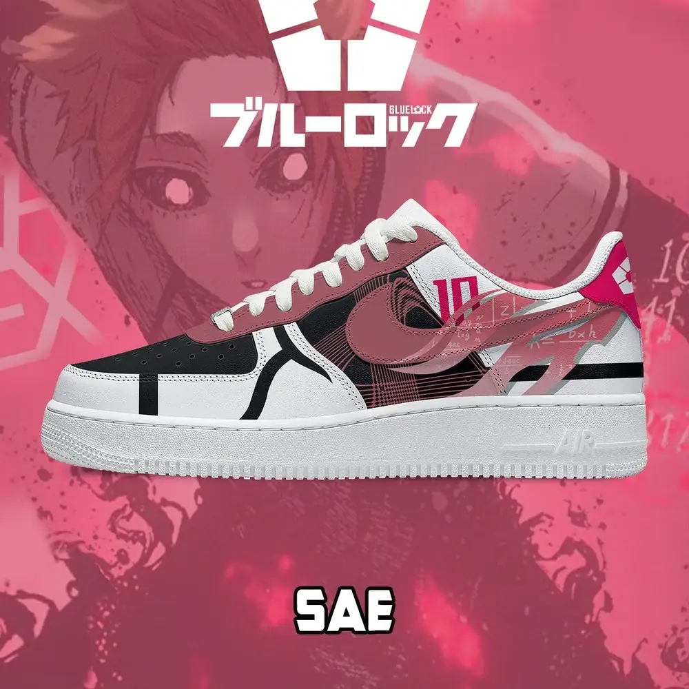 Sae Itosh V.2 Blue Lock Low Top Shoes - Shoesmates Sae Itosh V.2 Blue Lock Low Top Shoes - Sneakatelier Sneakatelier