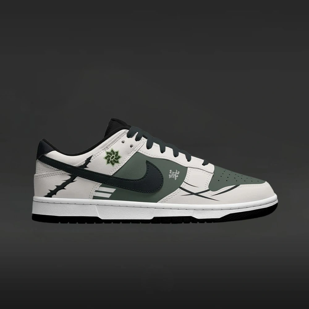 Sanemi Sinazugawa V.2 Demon Slayer Custom Low Top Shoes - Sneakatelier