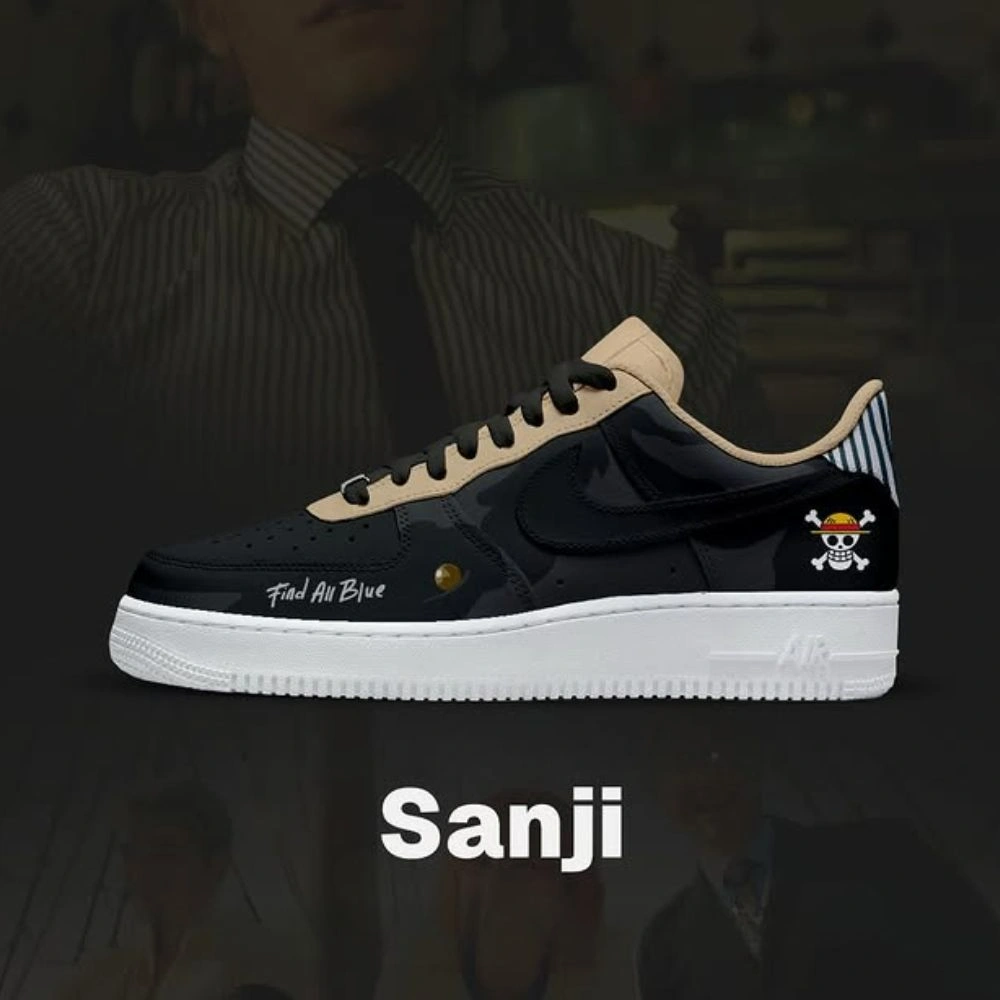 Sanji One Piece Special Edition Low Top Shoes - Sneakatelier