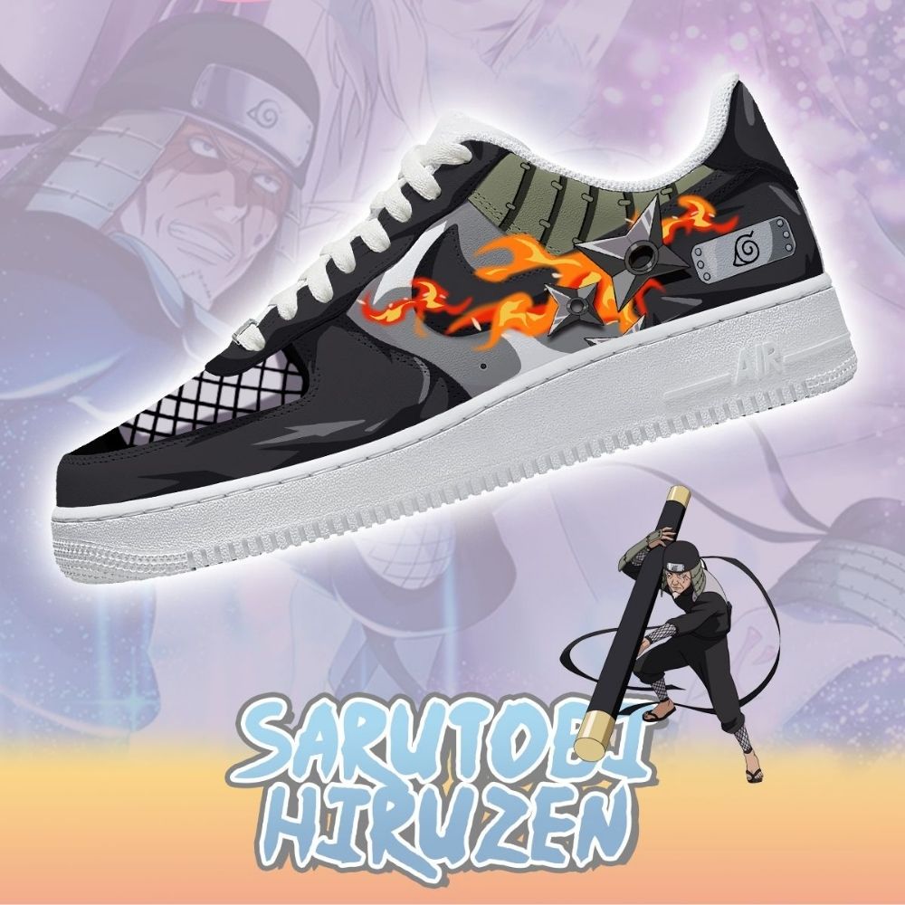 Sarutobi Hiruzen Naruto AF1 Shoes - Sneakatelier