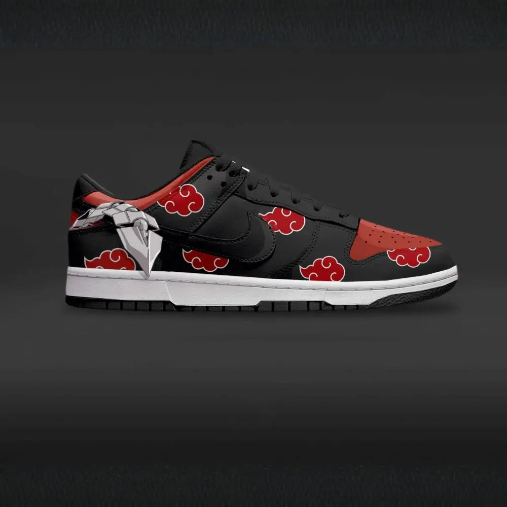 Sasori akatsuki Naruto Edition Low Top Shoes - Sneakatelier