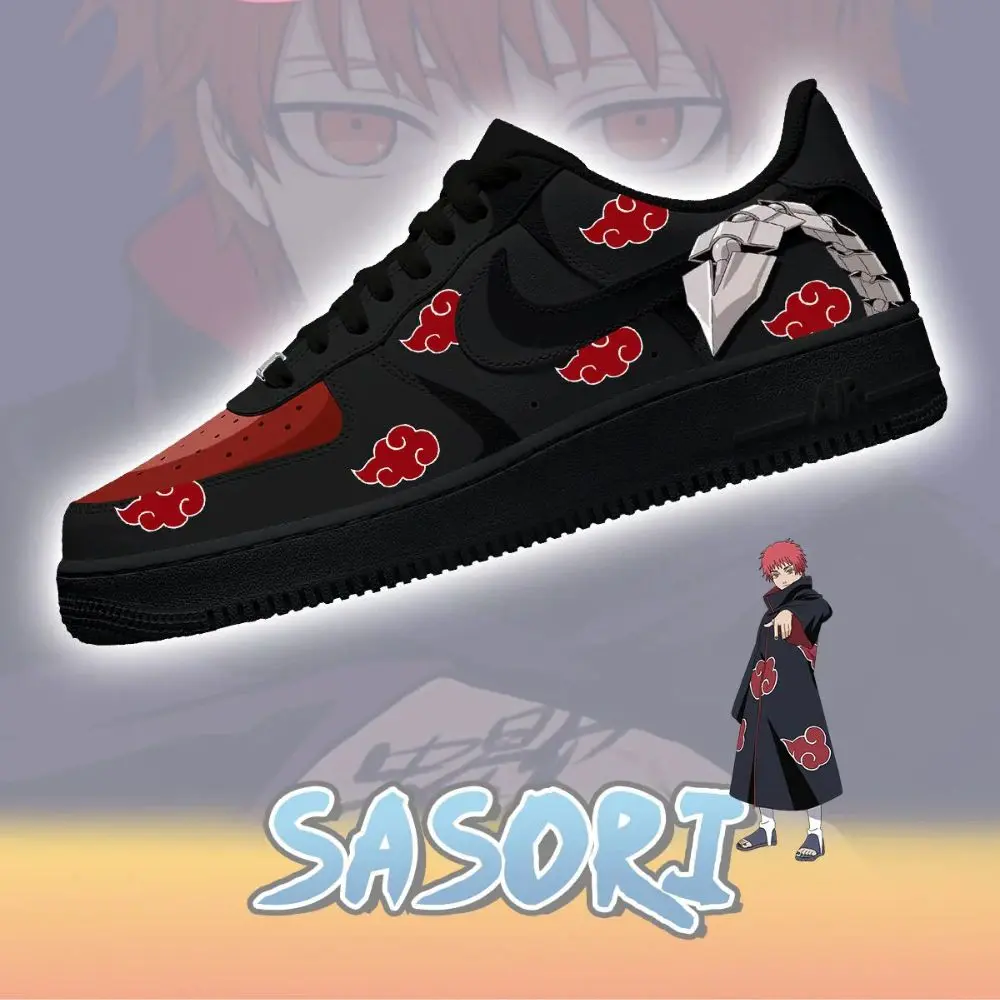 Sasori No.1 Naruto Limited Custom Low Top Shoes - Sneakatelier