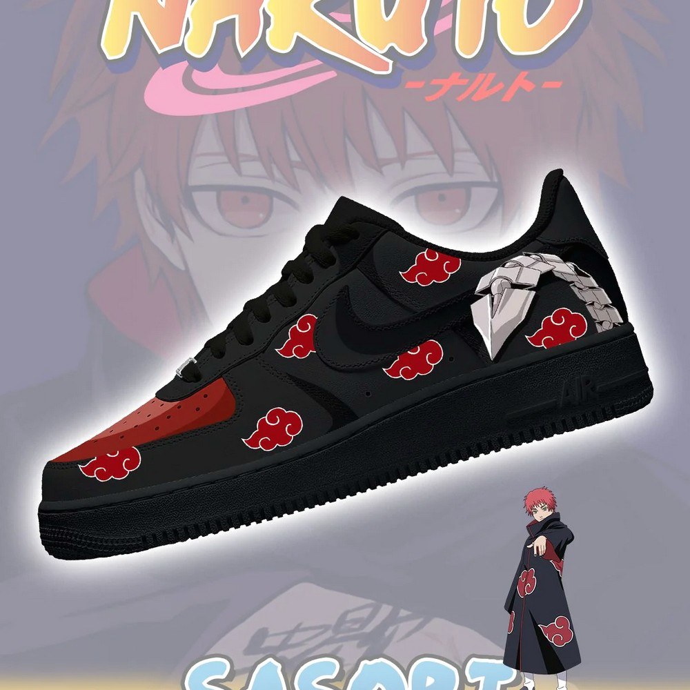 Sasori No.2 Akatsuki AF1 Shoes - Sneakatelier