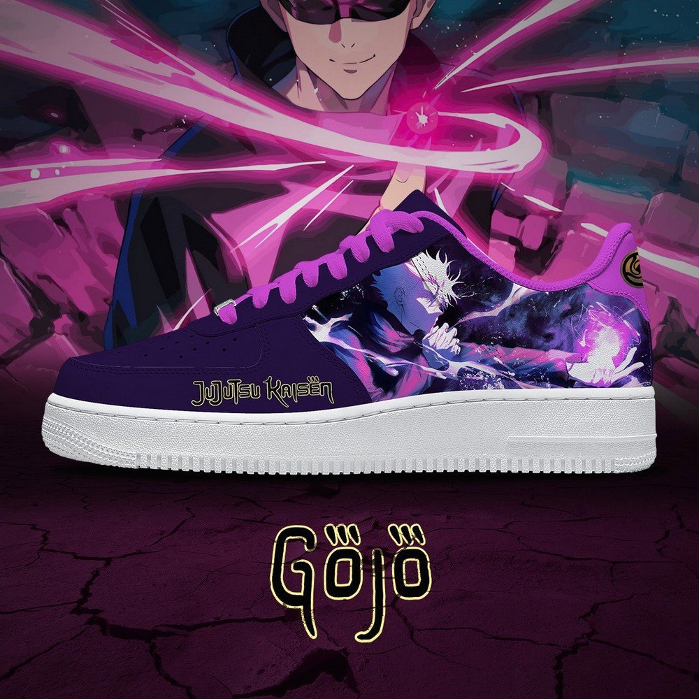 Satoru Gojo No.3 Jujutsu Kaisen AF1 Shoes - Shoesmates Satoru Gojo No.3 Jujutsu Kaisen AF1 Shoes - Sneakatelier Sneakatelier