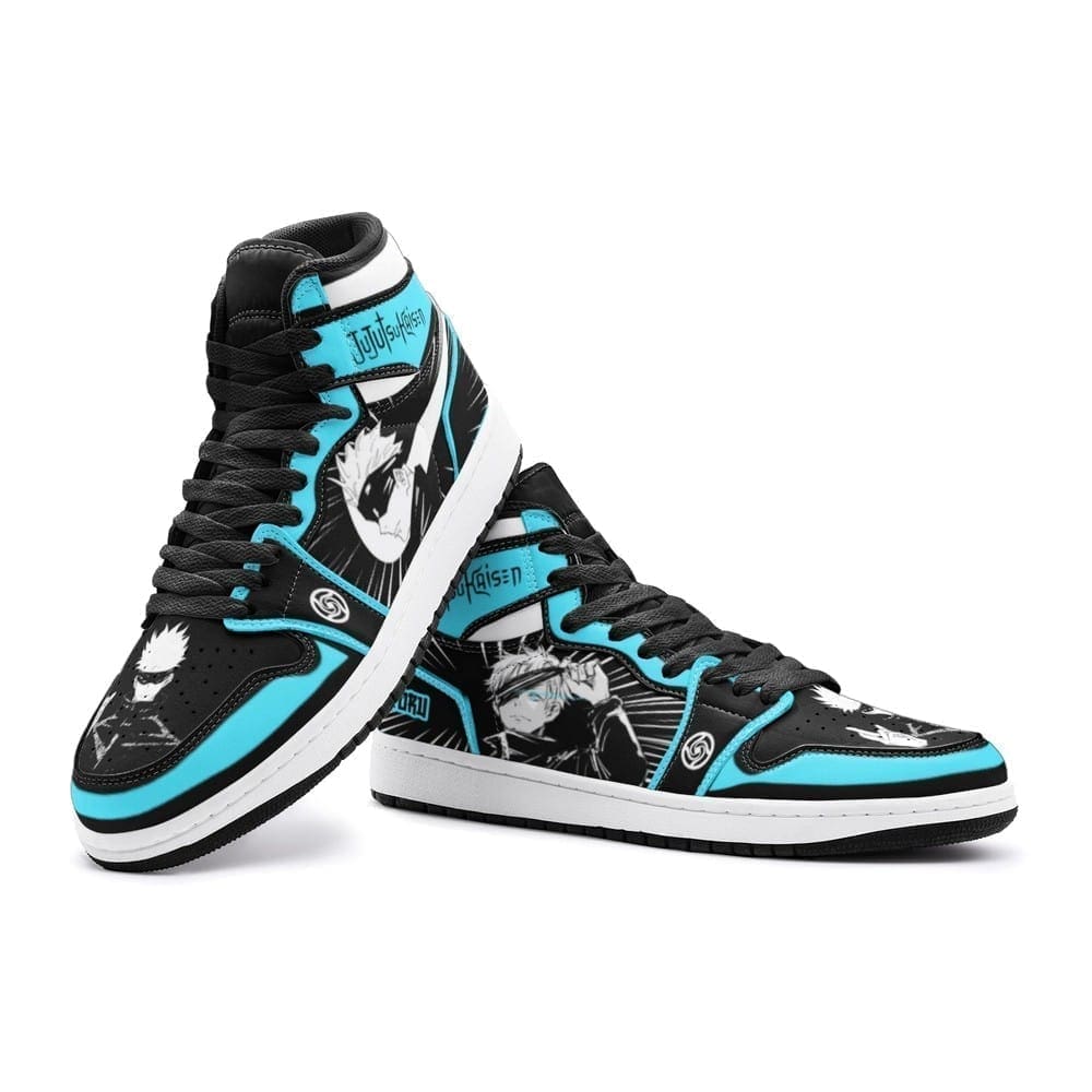 Satoru Gojo Sorcery Fight J1 High Top Shoes SMSGSF2 - Shoesmates Satoru Gojo Sorcery Fight J1 High Top Shoes SMSGSF2 - Sneakatelier Sneakatelier