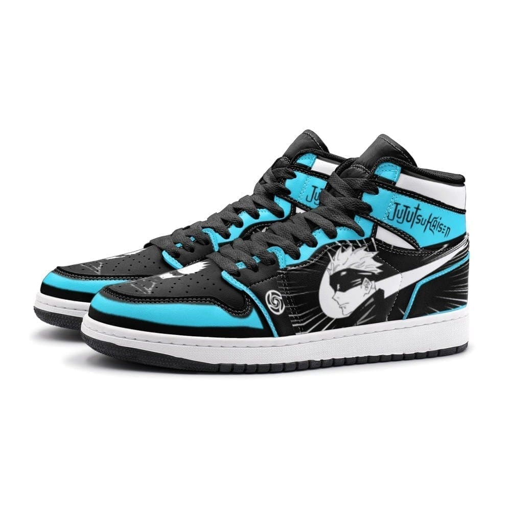 Satoru Gojo Sorcery Fight J1 High Top Shoes SMSGSF2 - Shoesmates Satoru Gojo Sorcery Fight J1 High Top Shoes SMSGSF2 - Sneakatelier Sneakatelier