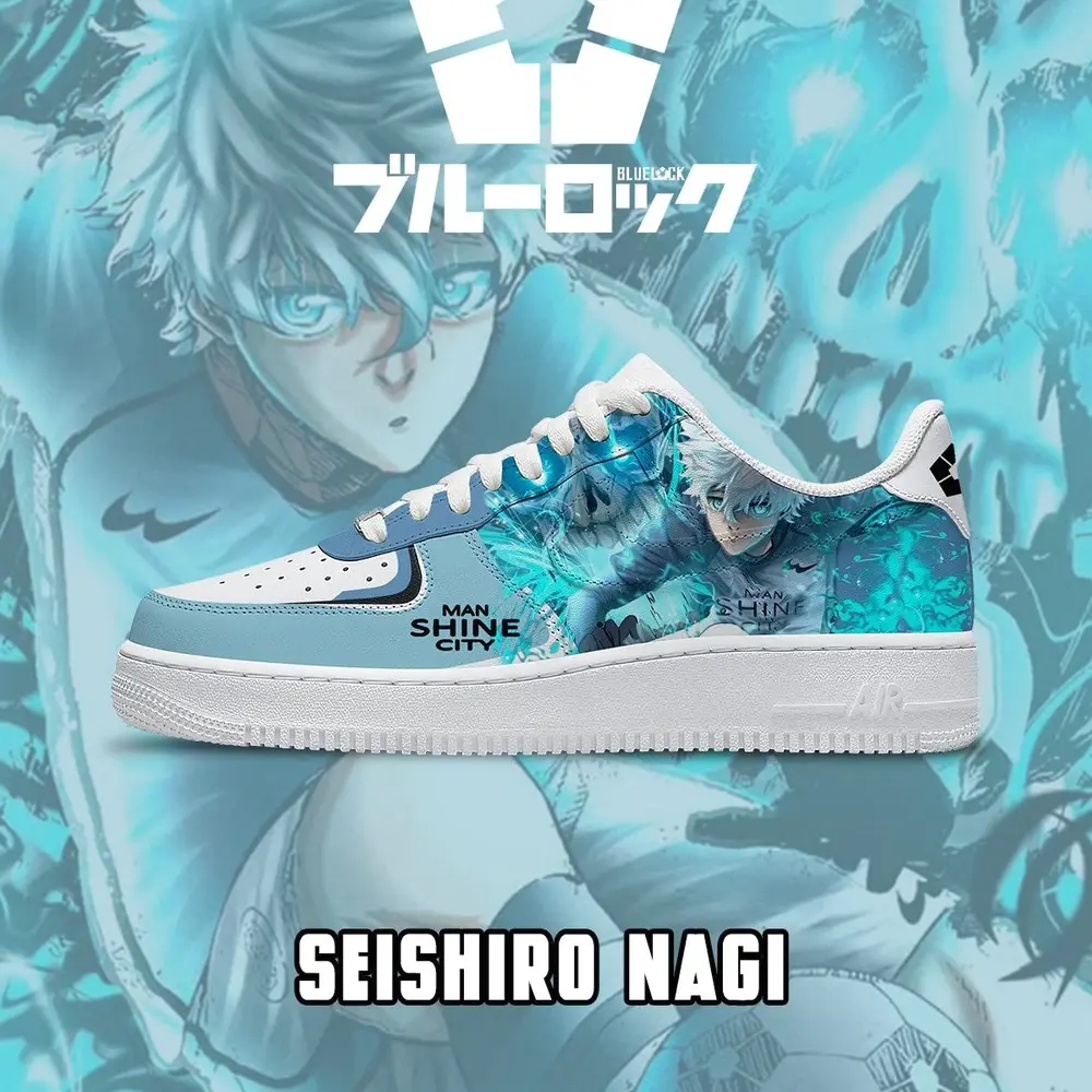 Seishiro Nagi V.4 Blue Lock Low Top Shoes - Sneakatelier