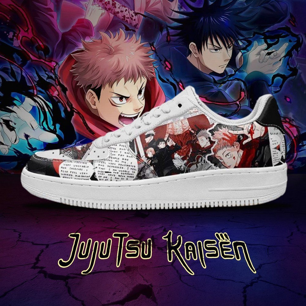 Series No.1 Jujutsu Kaisen AF1 Shoes - Shoesmates Series No.1 Jujutsu Kaisen AF1 Shoes - Sneakatelier Sneakatelier