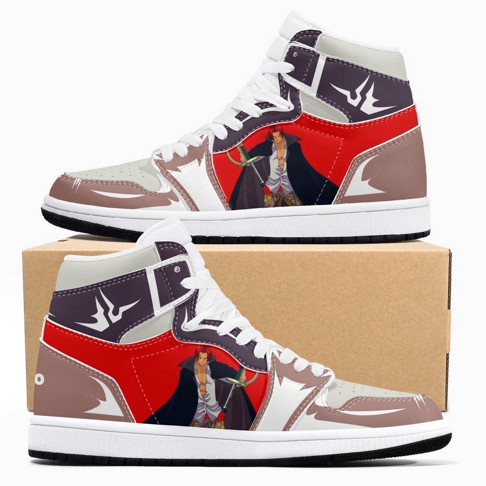 Shanks One Piece AJ1 Shoes - Shoesmates Shanks One Piece AJ1 Shoes - Sneakatelier Sneakatelier