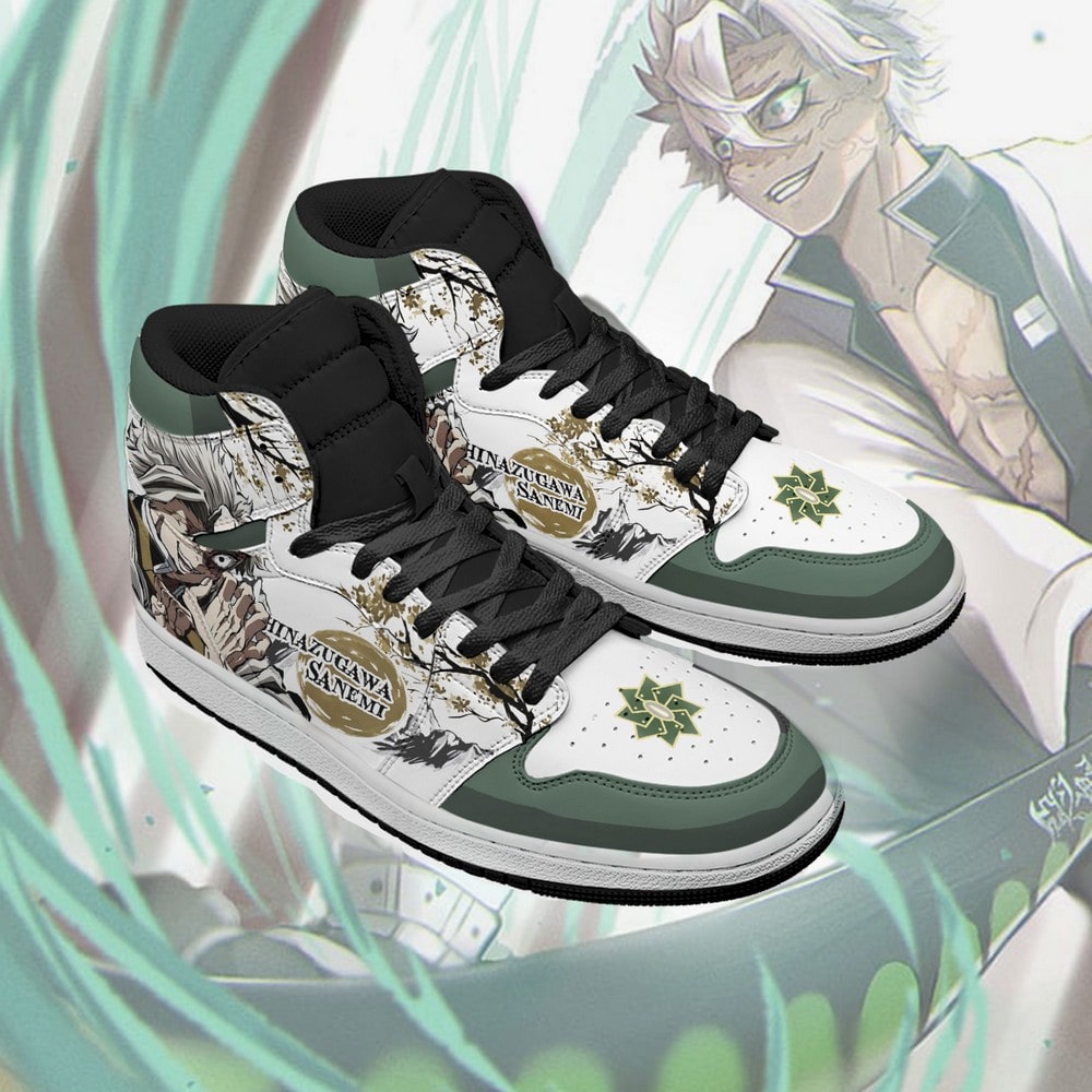 Shinazugawa Sanemi Demon Slayer J1 High Top Shoes - Sneakatelier