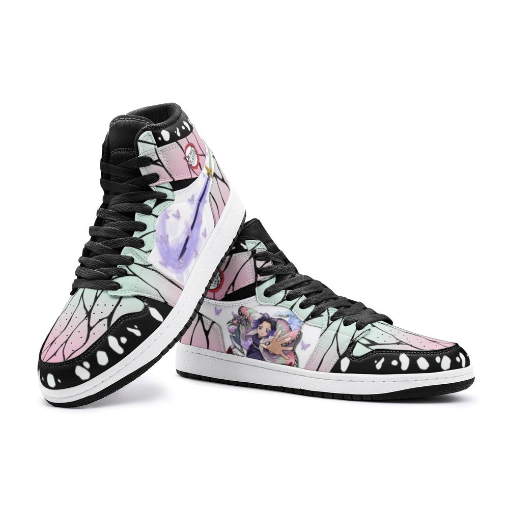 Shinobu Kocho Demon Slayer J1 High Top Shoes Ver 2 - Shoesmates Shinobu Kocho Demon Slayer J1 High Top Shoes Ver 2 - Sneakatelier Sneakatelier