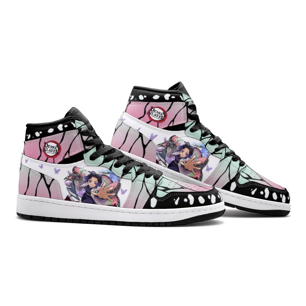 Shinobu Kocho Demon Slayer J1 High Top Shoes Ver 2 - Sneakatelier