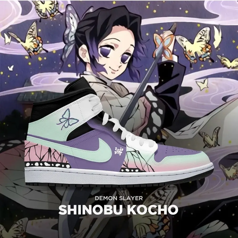 Shinobu Kocho Demon Slayer Limited High Top Shoes - Sneakatelier