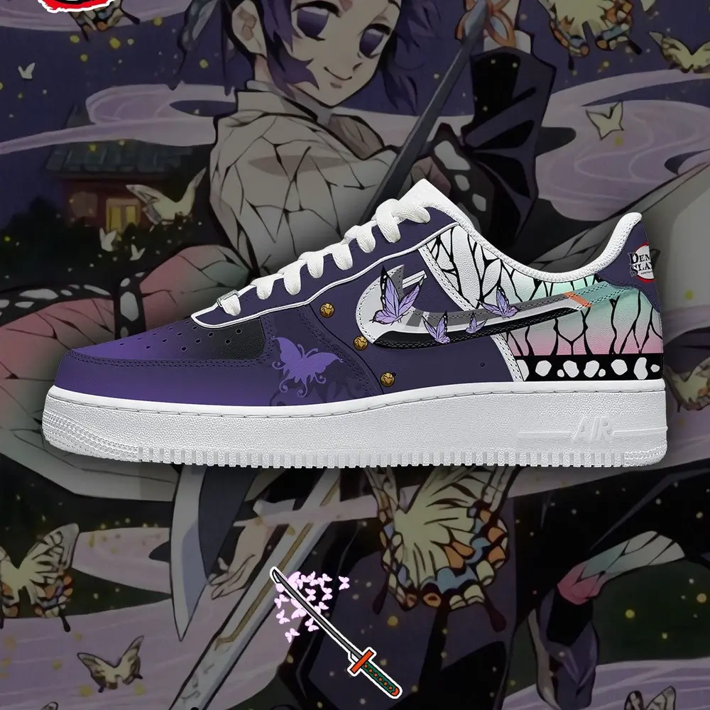 Shinobu Limited Demon Slayer Low Top Shoes - Sneakatelier
