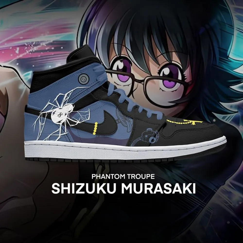 Shizuku Murasaki Hunter x Hunter Custom High Top Shoes - Sneakatelier