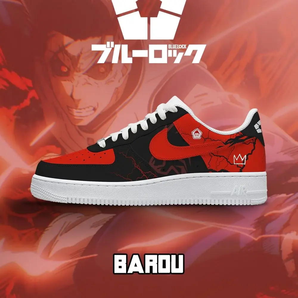 Shoei Baro V.3 Blue Lock Low Top Shoes - Sneakatelier