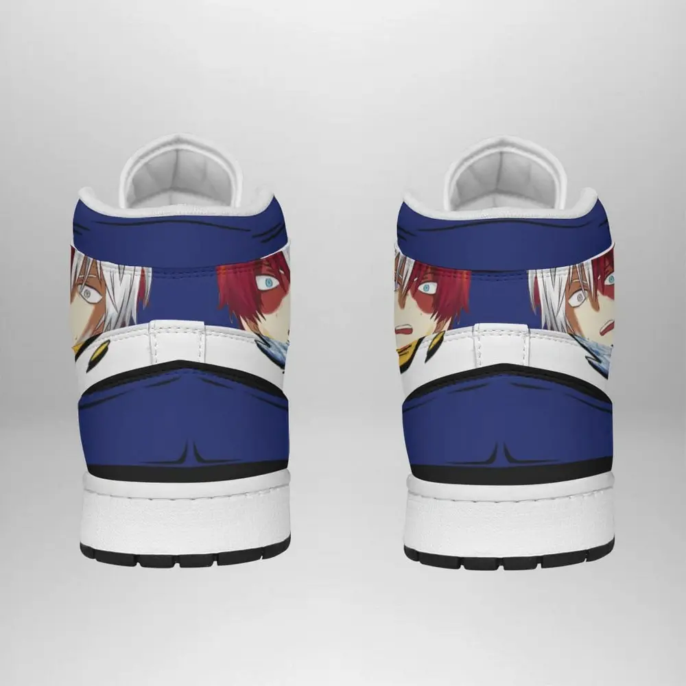 Shoto Todoroki My Hero Academia Special High Top Shoes - Shoesmates Shoto Todoroki My Hero Academia Special High Top Shoes - Sneakatelier Sneakatelier