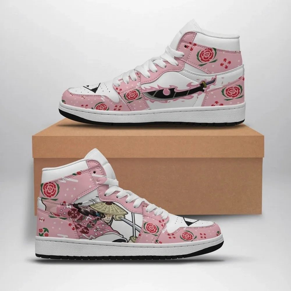 Shunsui Sword Bleach Special High Top Shoes - Sneakatelier