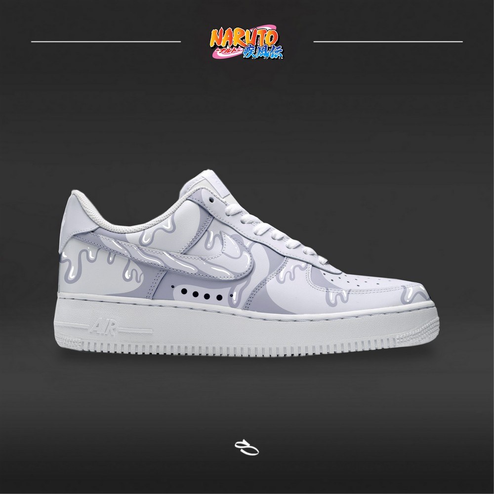 Six-Tails Bijuu Saiken Naruto AF1 Shoes - Sneakatelier
