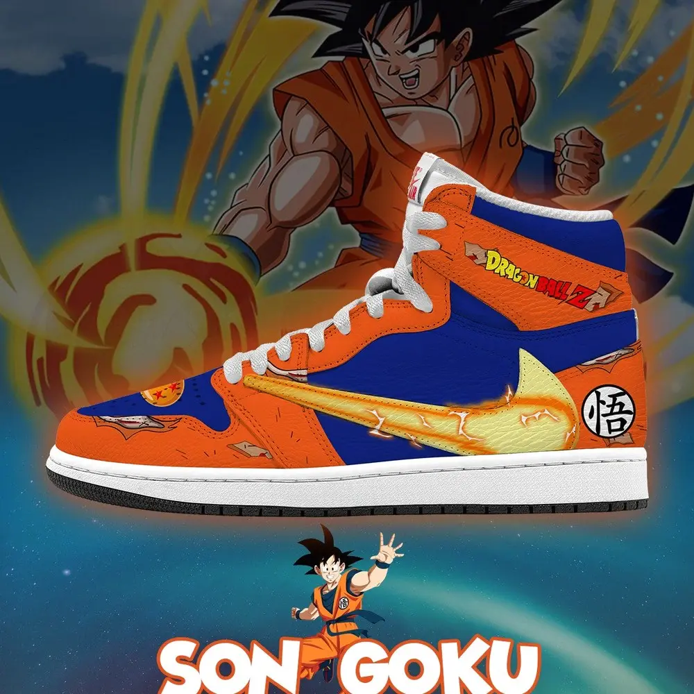 Son Goku V.6 Dragon Ball Edition High Top Shoes - Sneakatelier