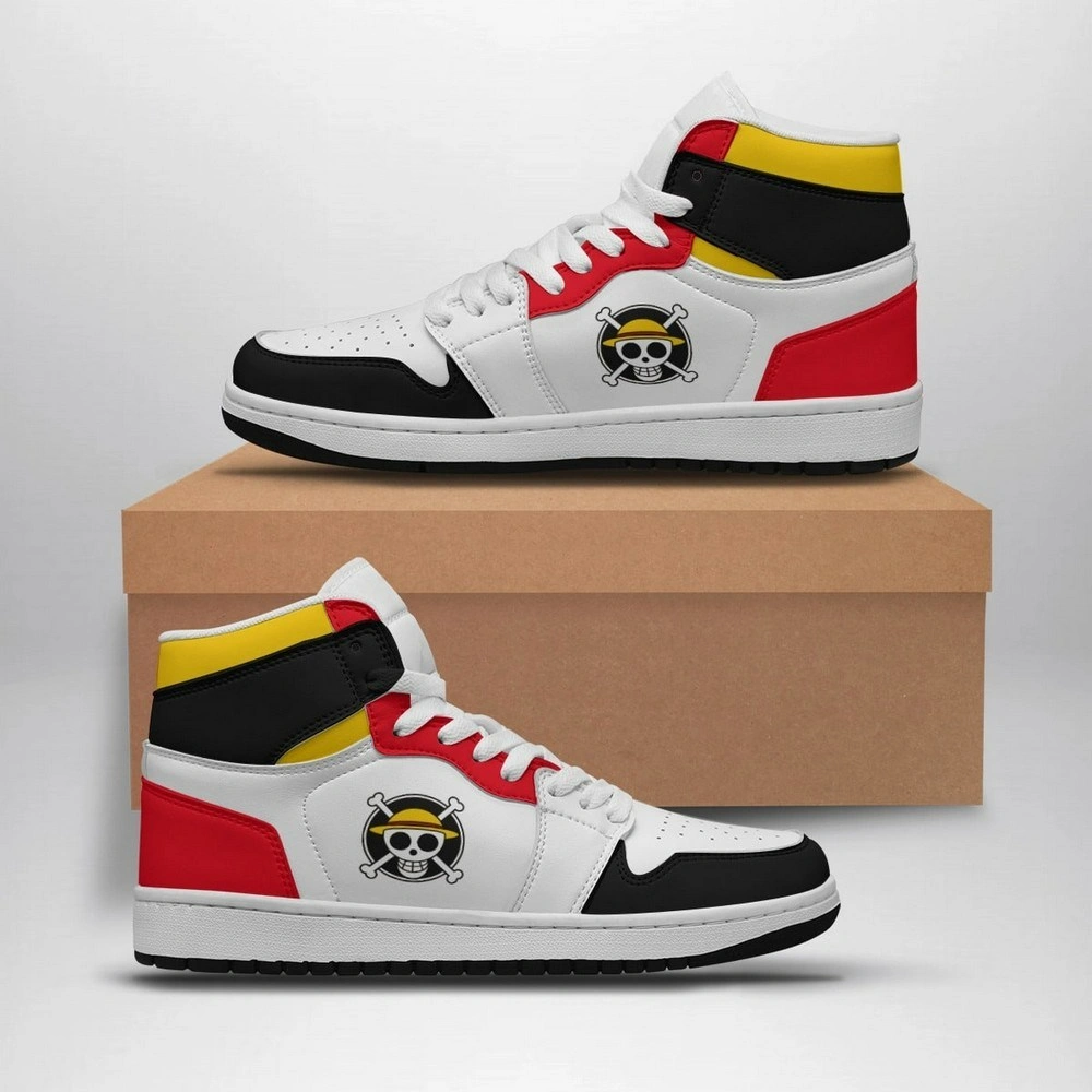 Straw Hat Pirates One Piece Special High Top Shoes - Sneakatelier