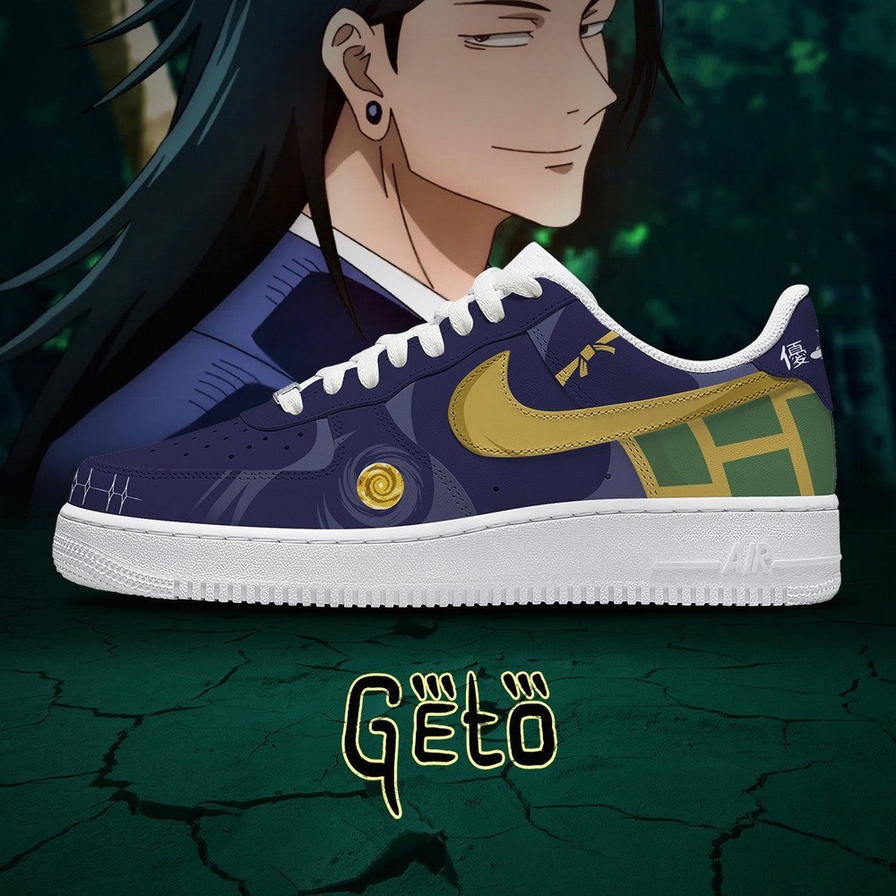 Suguru Geto Cursed Technique Jujutsu Kaisen Low Top Shoes - Sneakatelier