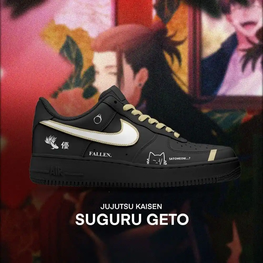 Suguru Geto Jujutsu Kaisen Edition Low Top Shoes - Sneakatelier