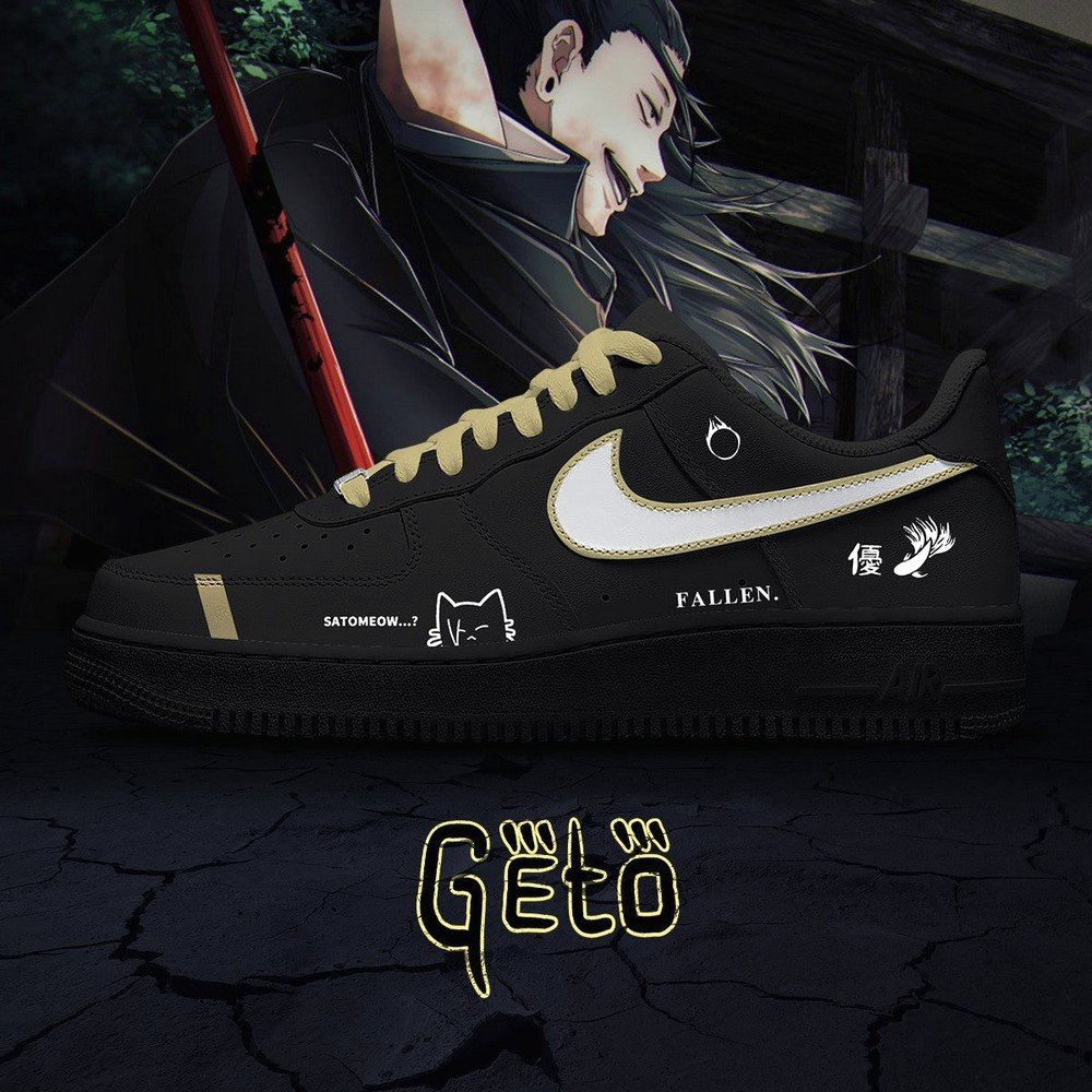 Suguru Geto No.1 Jujutsu Kaisen AF1 Shoes - Shoesmates Suguru Geto No.1 Jujutsu Kaisen AF1 Shoes - Sneakatelier Sneakatelier
